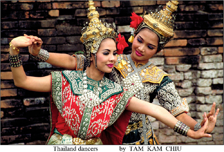 "Thailand dancers" - Photo by Tam Kam Chiu